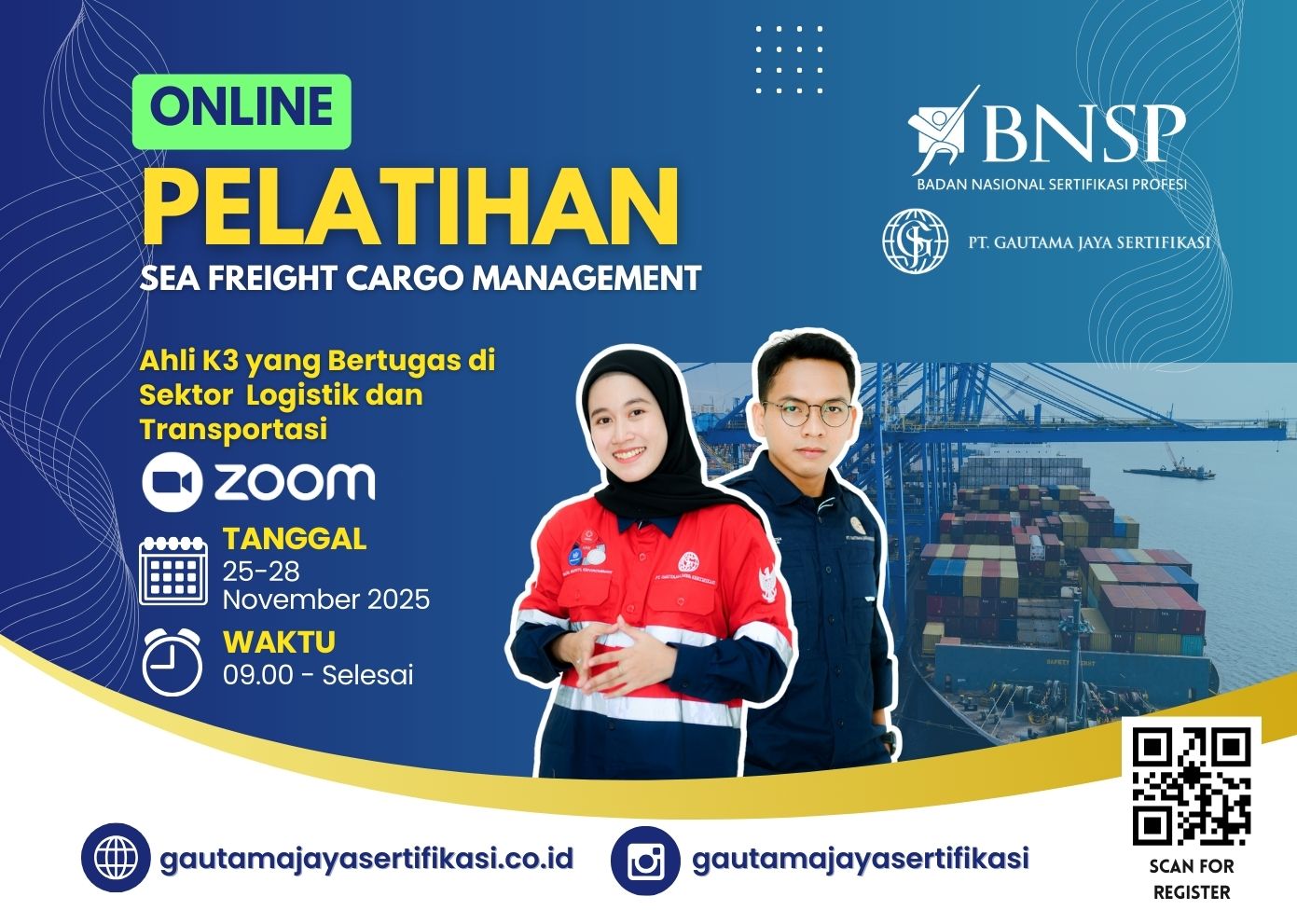 Pelatihan Sea Freight Cargo Management