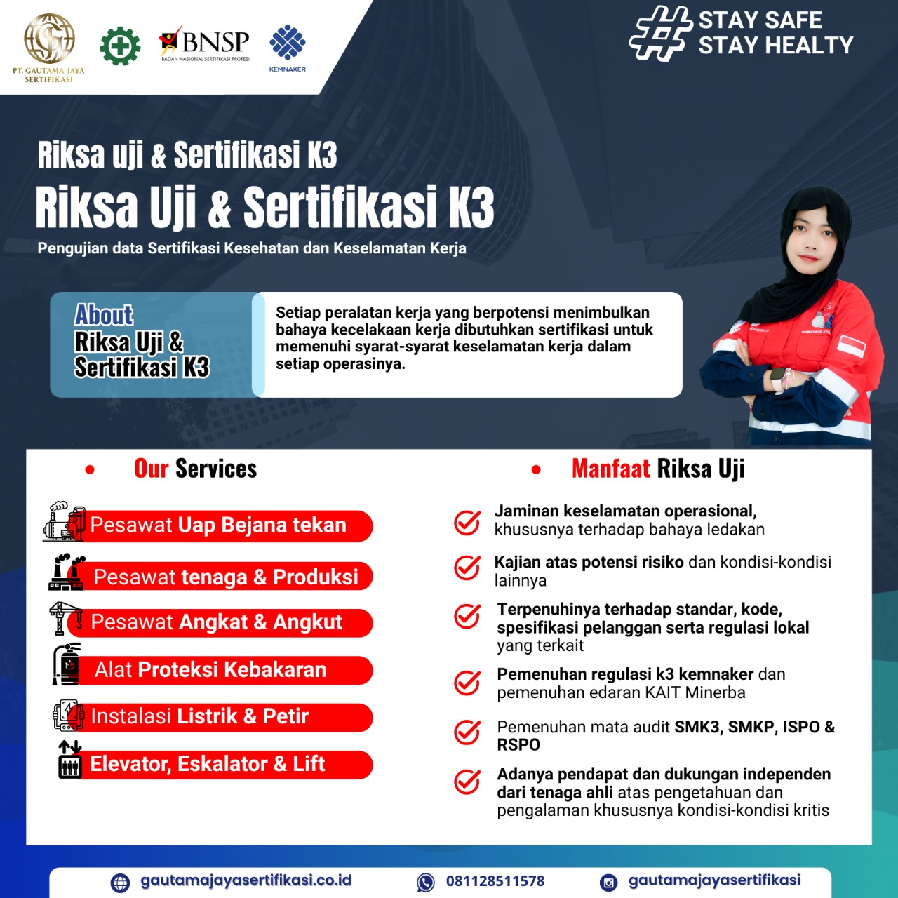 Riksa Uji & Sertifikasi K3